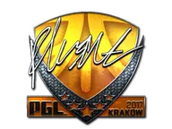 Sticker | flusha (Foil) | Krakow 2017