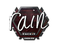 Sticker | rain | London 2018
