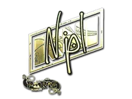 Sticker | npl (Gold) | Paris 2023
