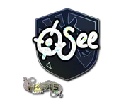 Sticker | oSee (Glitter) | Paris 2023
