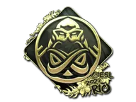 Sticker | ENCE (Gold) | Rio 2022