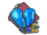Sticker | 00 Nation (Glitter) | Rio 2022