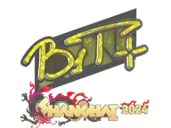 Sticker | b1t (Glitter) | Shanghai 2024