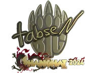 Sticker | tabseN (Gold) | Shanghai 2024