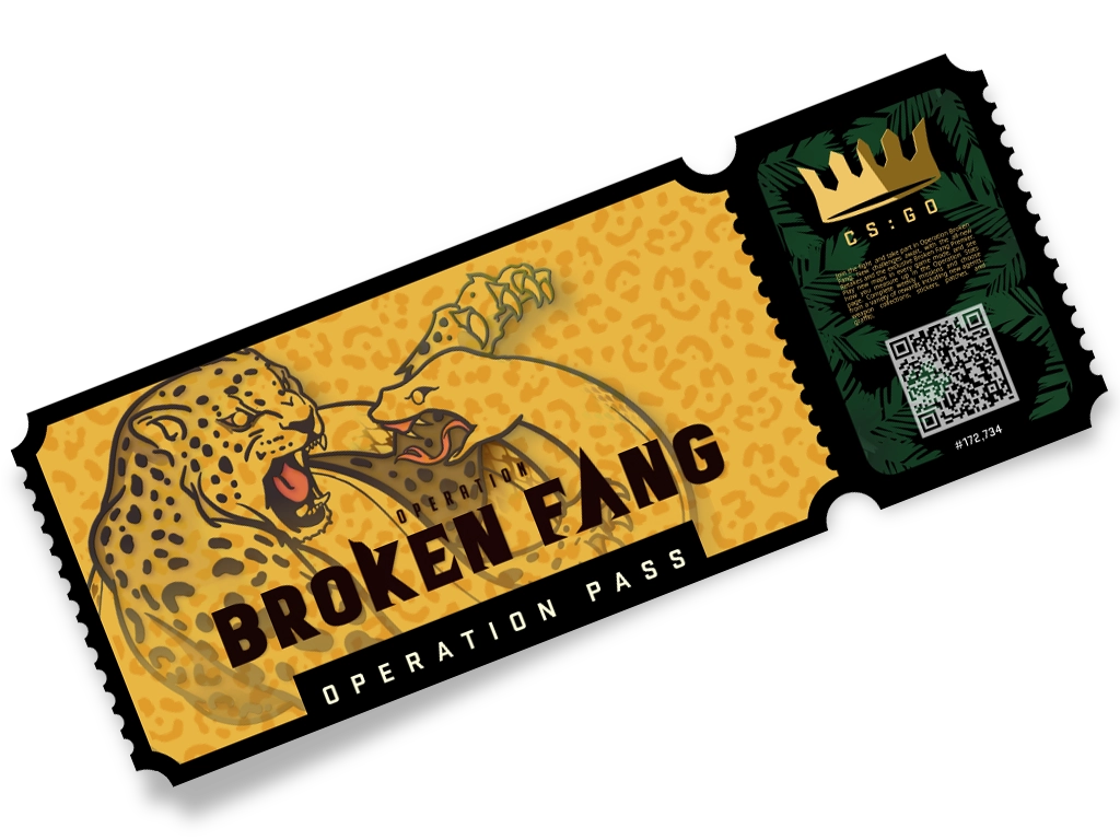 Operation Broken Fang Premium Pass — Obchodujte se skiny CS:GO/CS2 na ...