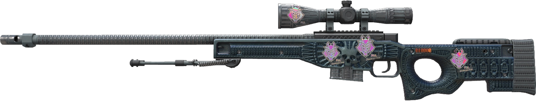 AWP (StatTrak™) | Exoskeleton (Meget slidt) — Byt CS:GO/CS2 skins på CS ...