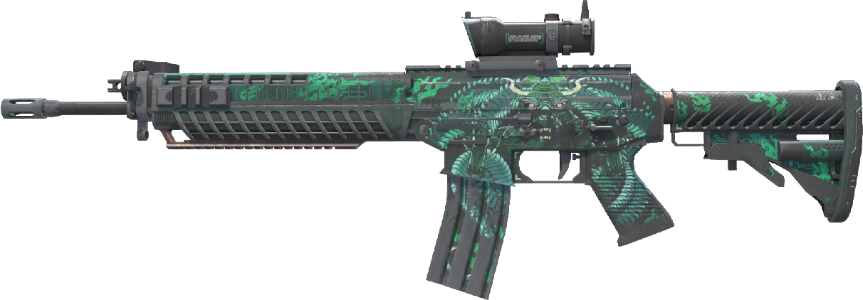 SG 553 | Dragon Tech (Battle-Scarred) — Trade CS:GO/CS2 skins on CS.MONEY