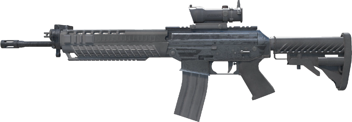 SG 553 | Дамасская сталь (После полевых испытаний) — Cкины CS:GO/CS2 на ...