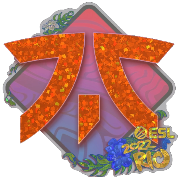 Sticker Fanatic Sticker | Fnatic (Glitter) | Rio 2022 — Trade CS:GO/CS2 skins on CS.MONEY