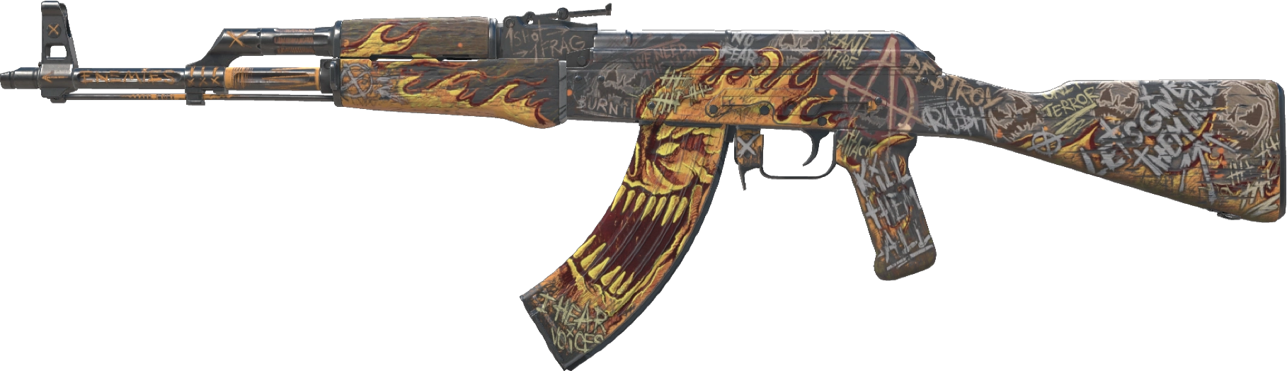 AK-47 | Searing Rage (Field-Tested) — Trade CS:GO/CS2 skins on CS.MONEY