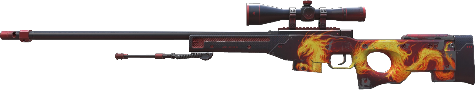 AWP | Wildfire (Afprøvet i marken) — Byt CS:GO/CS2 skins på CS.MONEY