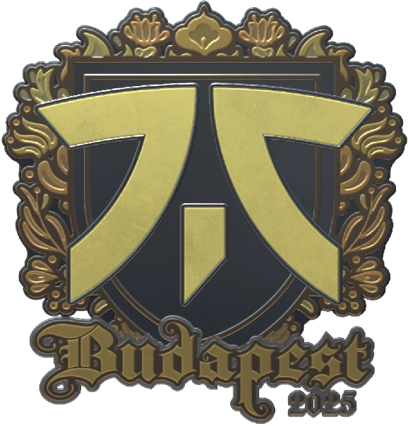 Наклейка | Fnatic (золотая) | Будапешт-2025 — Cкины CS:GO/CS2 на CS.MONEY