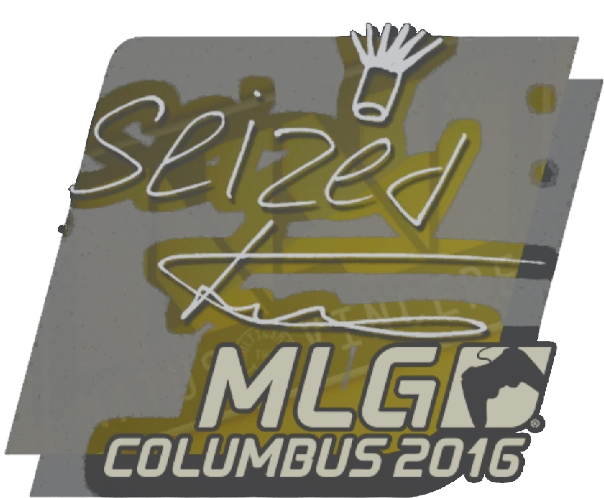 Наклейка | seized | Колумбус-2016 — Cкины CS:GO/CS2 на CS.MONEY