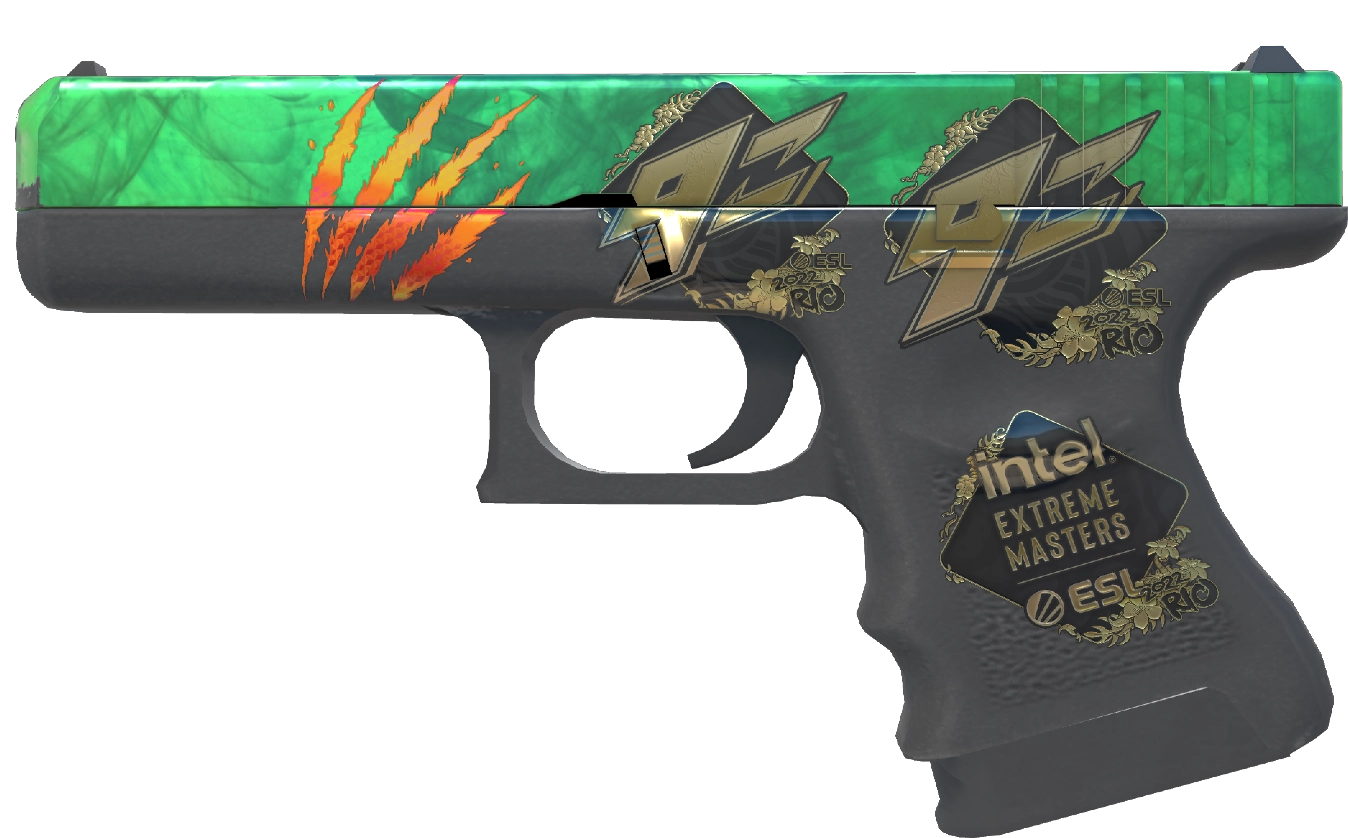 Glock-18 | Gamma Doppler Emerald (Factory New) — CS:GO/CS2 スキン