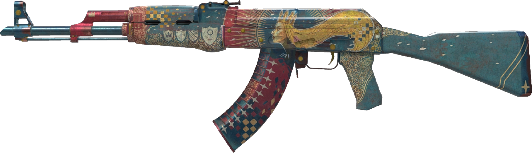 AK-47 | Императрица (Закалённое в боях) — Cкины CS:GO/CS2 на CS.MONEY