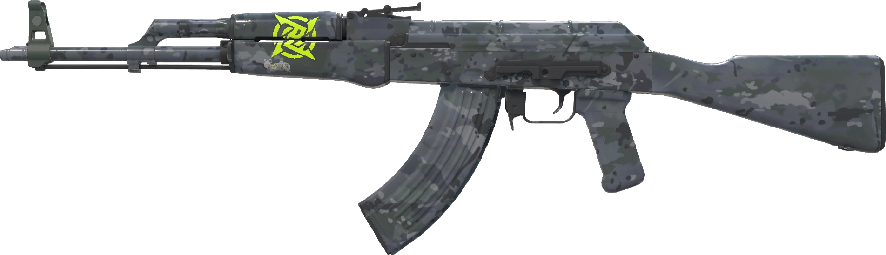 АК-47 | Змішаний сірий камуфляж (щойно з фабрики) — Скіни CS:GO