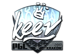Sticker | keev (Foil) | Krakow 2017