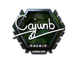Sticker | cajunb (Foil) | London 2018