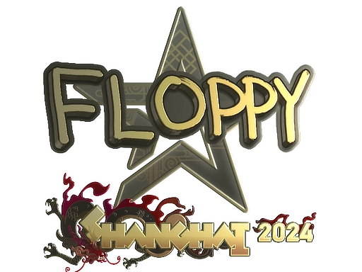 Sticker | floppy (Gold) | Shanghai 2024 — CS:GO/CS2 Wiki by CS.MONEY