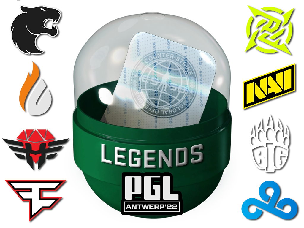Capsule Antwerp 2022 Legends Sticker Capsule — CS:GO/CS2 Wiki by CS.MONEY
