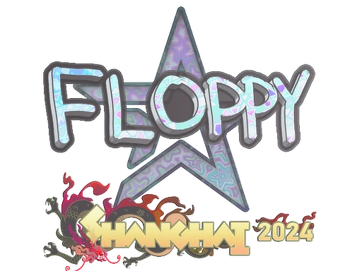 Sticker | floppy (Holo) | Shanghai 2024 — CS:GO/CS2 Wiki by CS.MONEY