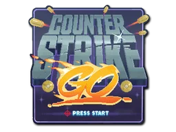 Sticker | Press Start