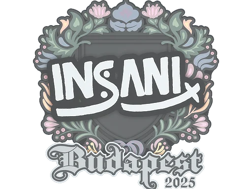 Sticker | insani | Budapest 2025