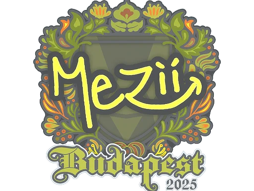 Sticker | mezii | Budapest 2025