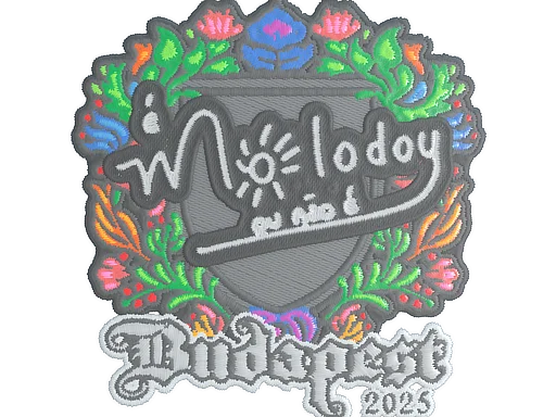 Sticker | molodoy (Embroidered) | Budapest 2025