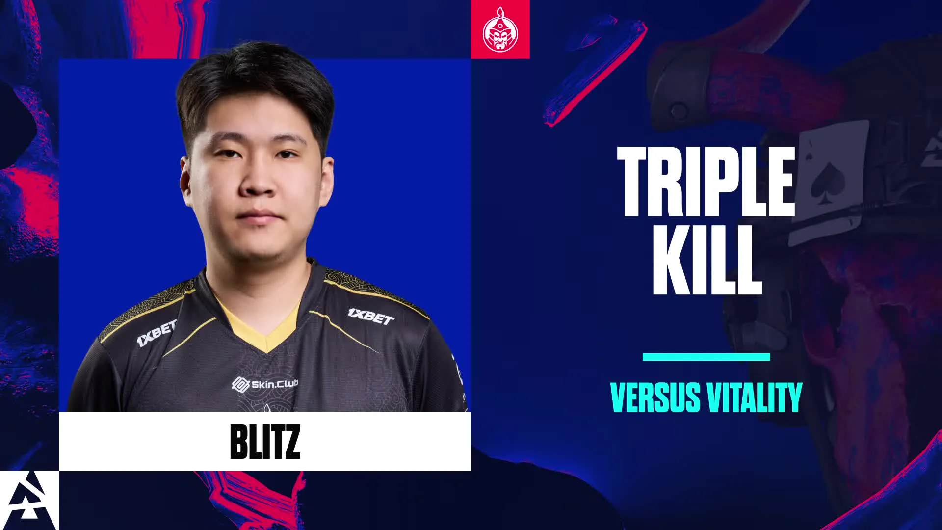 Souvenir Charm | Austin 2025 Highlight | bLitz Triple Kill vs Vitality ...