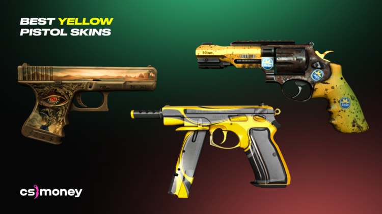 best yellow pistol skins in csgo cz glock r8