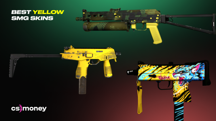 best yellow smg skins in csgo