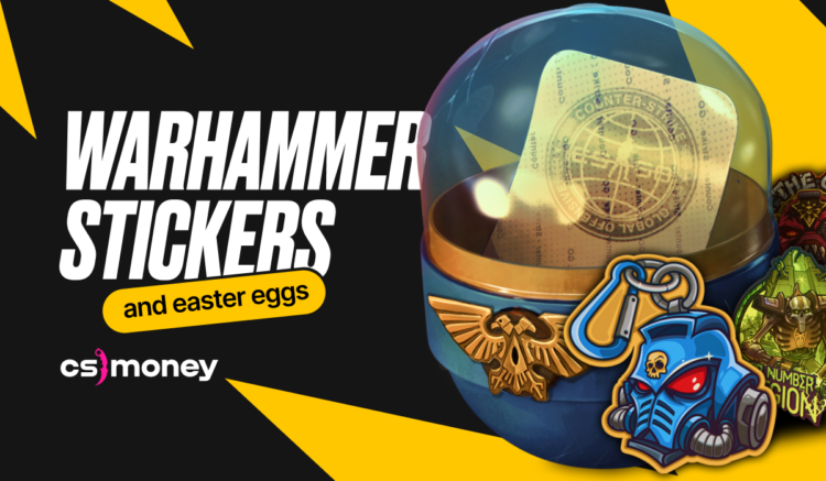 all warhammer 40k stickers cs2 crafts easter eggs symbols