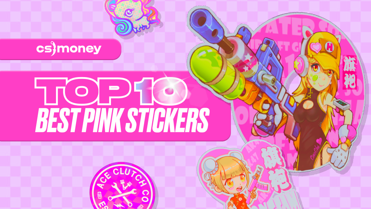 Compilation: Top Ten Best Pink CS2 Stickers
