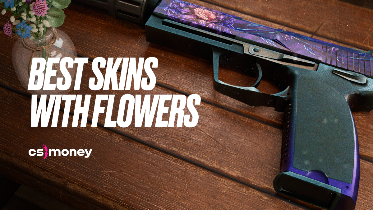 best skins cs2 with flowers