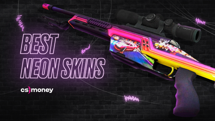 compilation of best bright pink purple neon skins in csgo and cs2 rated and sticker comobs