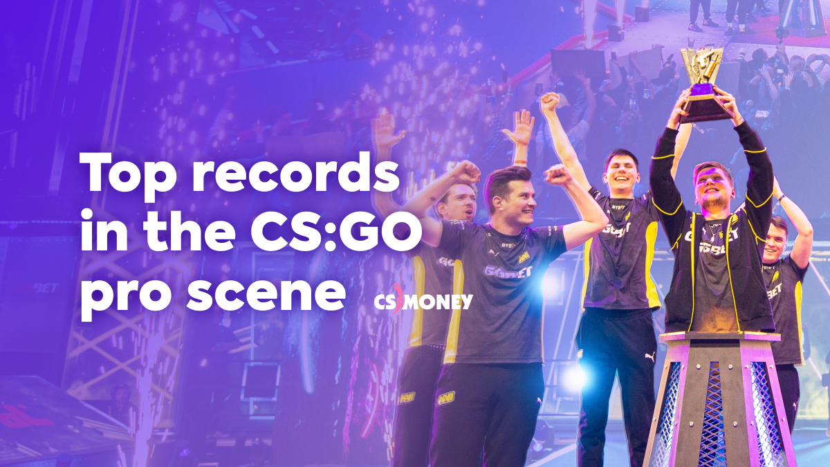 Top records in the CSGO pro scene