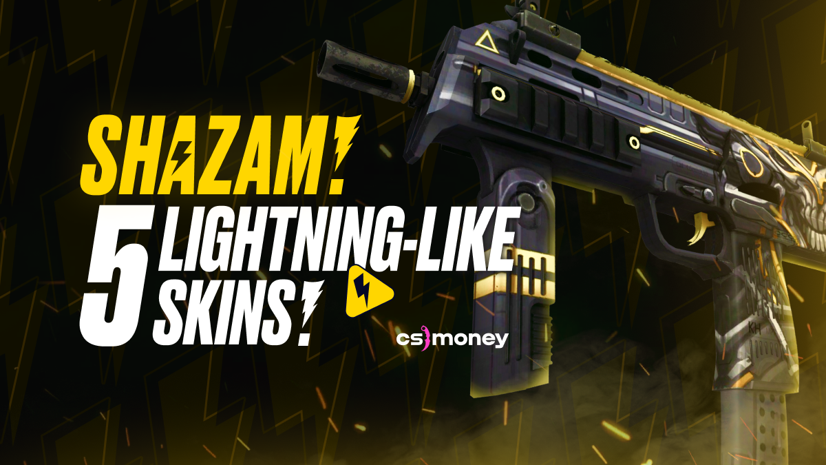 Shazam! Five Lightning-Like Skins! -  BLOG