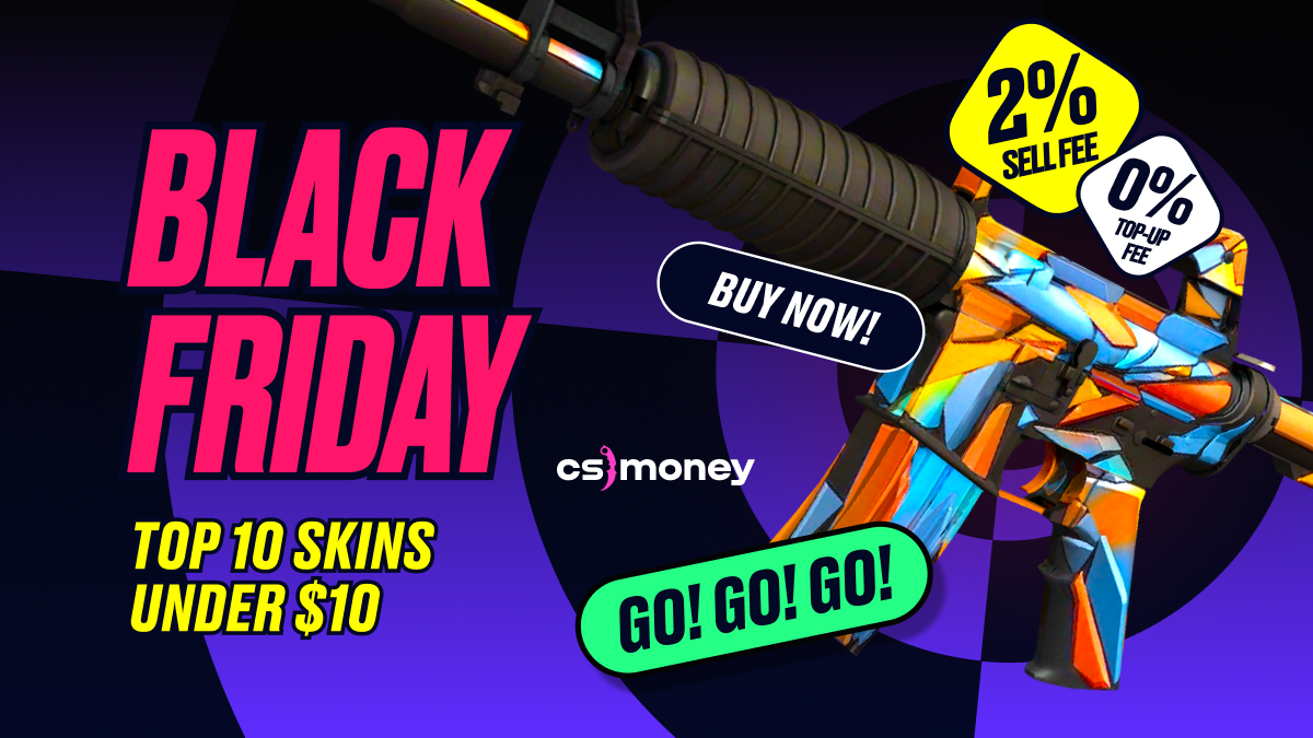 Black Friday: Top 10 skins under $10