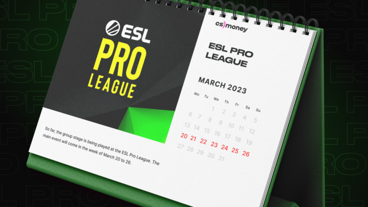 esl pro league 2023 csgo calendar dates 