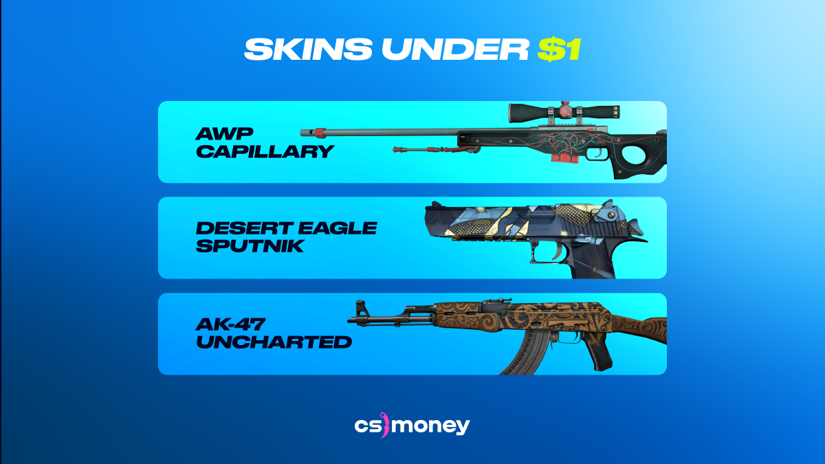 The Best Cheap Skins Under $2 
