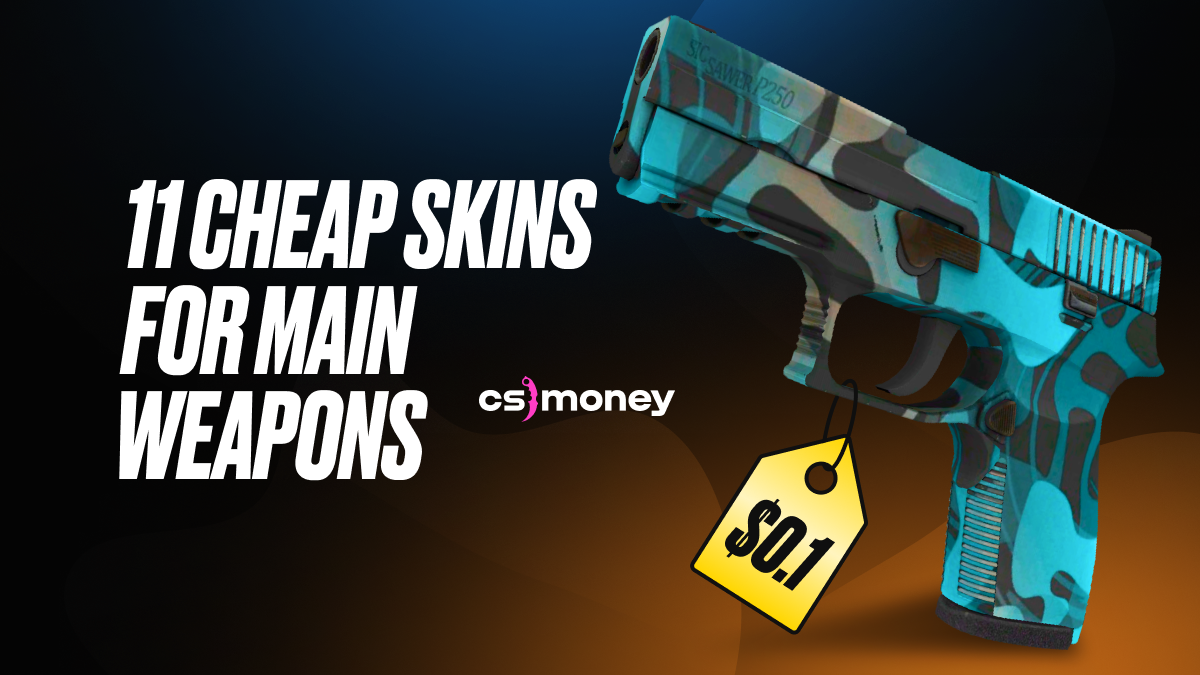 cheap skins for main weapons in csgo awp ak m4 glock usp