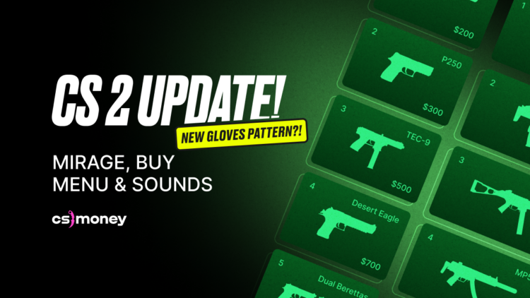 cs2 update news mirage dust 2 new gloves deagle and more