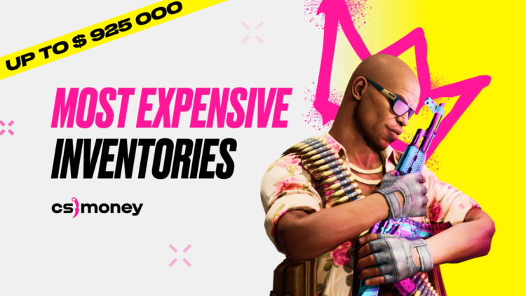 top ten most expensive csgo inventories with skins link and prices