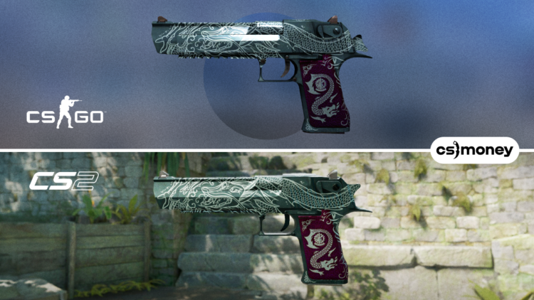 deagle skins that looks better in cs2 than in csgo skins comparison