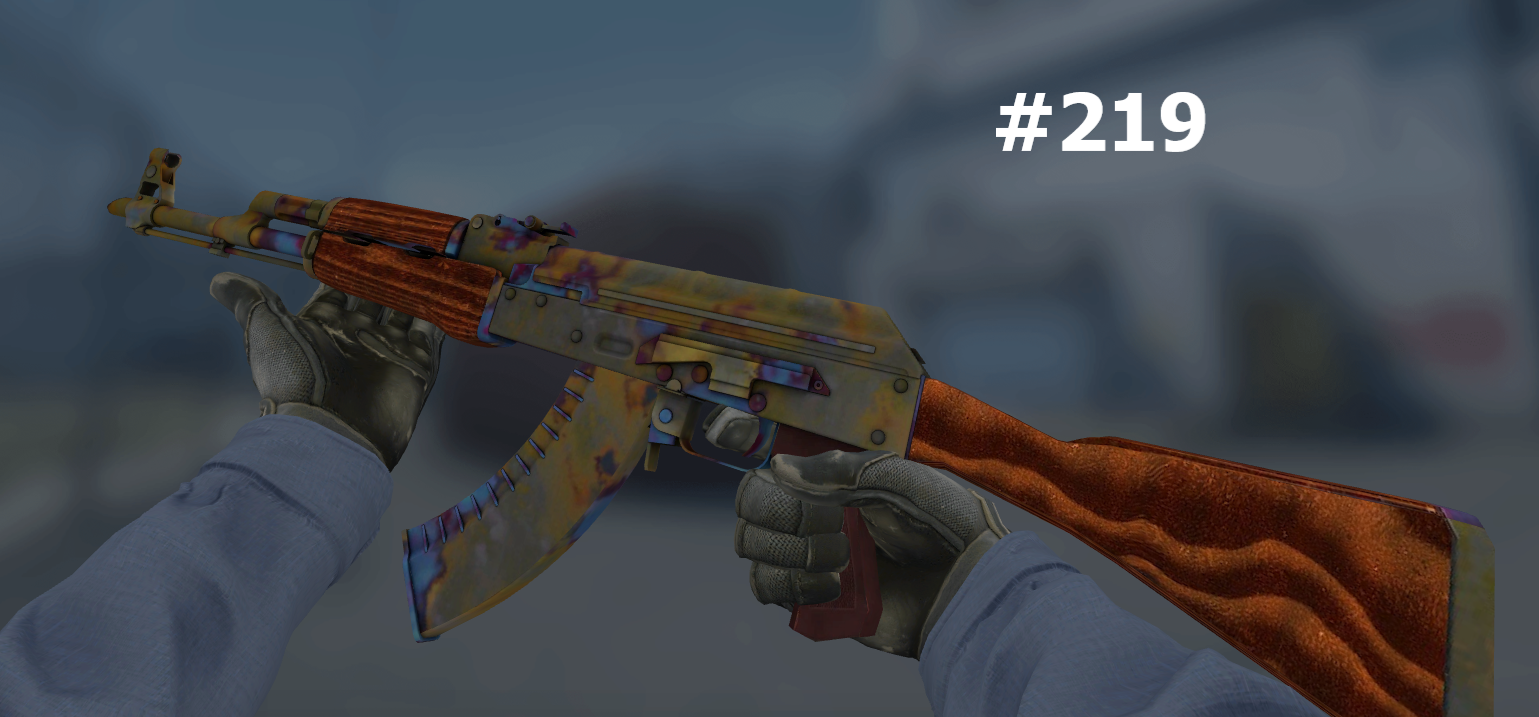 Cs go blue gem ak фото 38