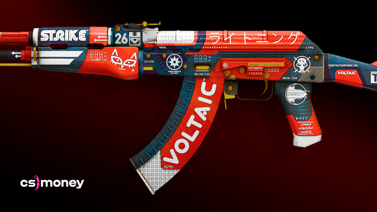 CSGO, Sticker, Seeing Red, AK-47