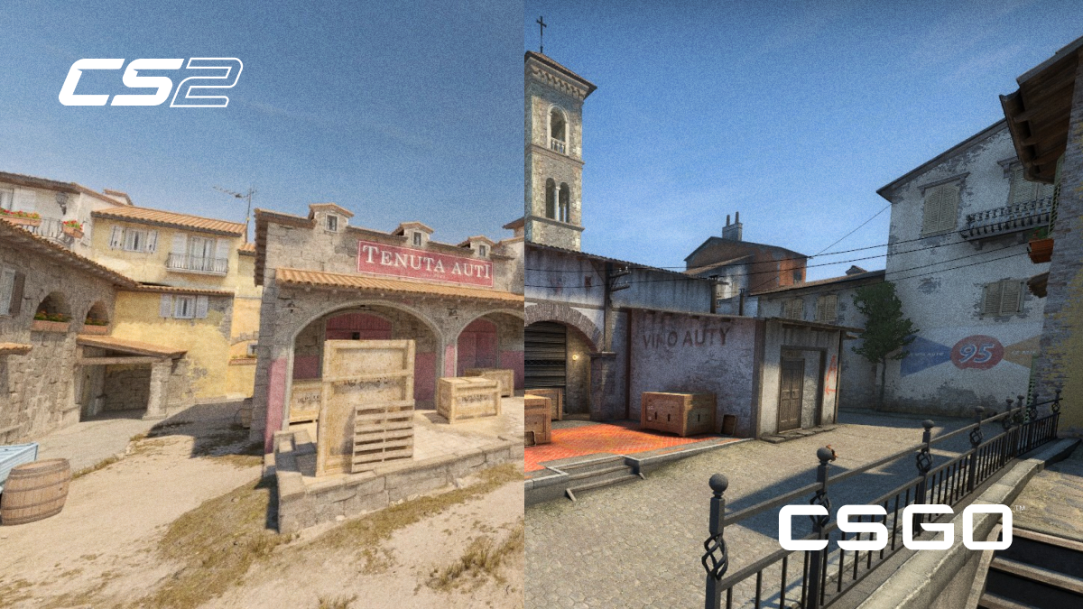 Counter-Strike 2 vs CS GO Maps Changes Comparison 