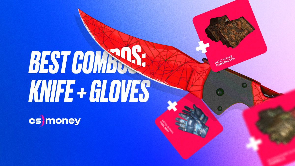 Top five great cheap knife + gloves combos in CS:GO/CS2