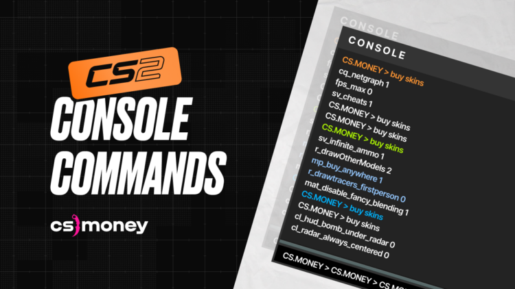 Ten Most Important Console Commands in CS2 listed + viewmodel